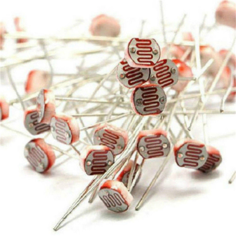 Arduino Diy Electronics - 30PCS 5mm Photoresistor LDR CDS GL5516