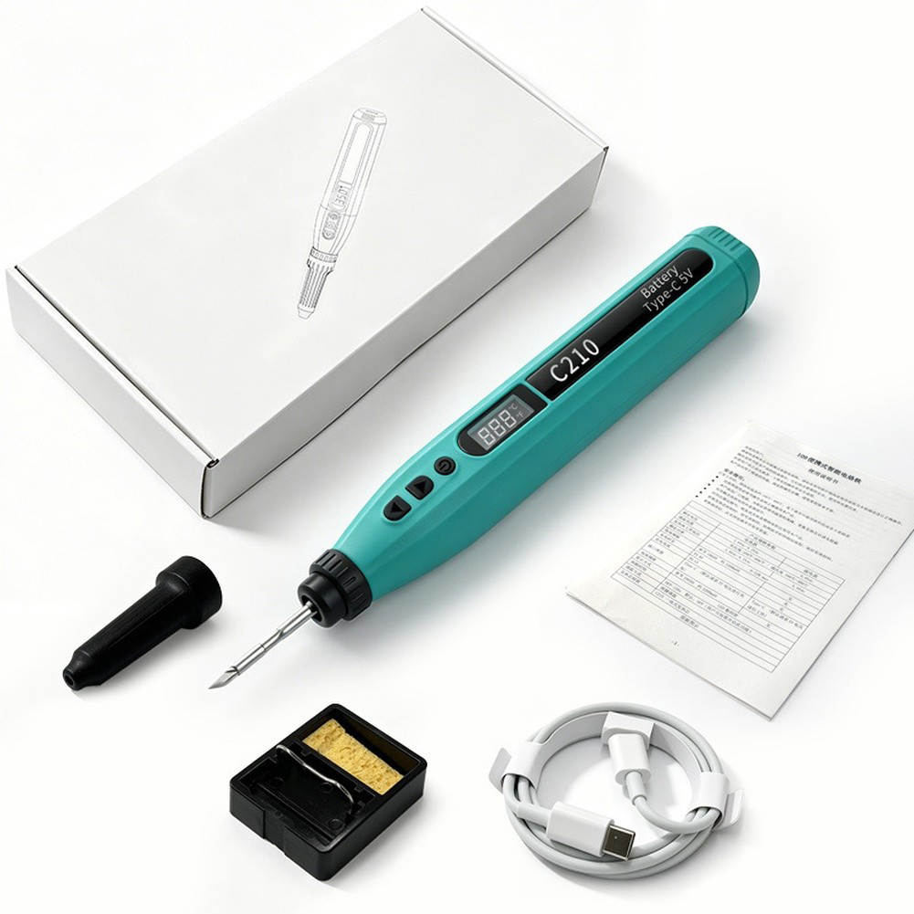 Diy Electronics Storage - Smart Digital USB Soldering Iron Set
