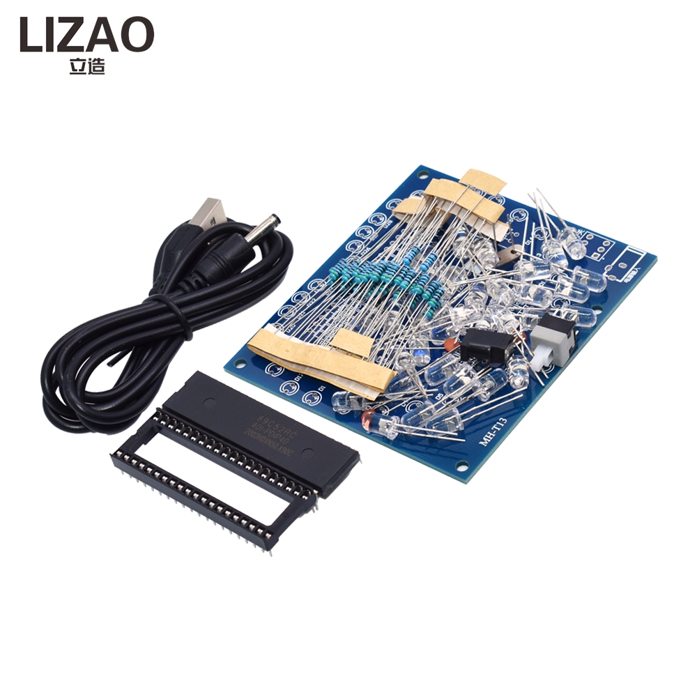 Diy Electronics Course - DIY Electronic Kit Heart Shape Colorful