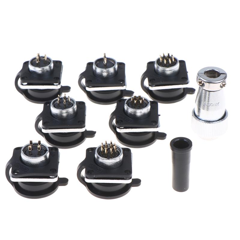 Diy Audio Electronics Projects - Aviation Connector Set With Metal Shell