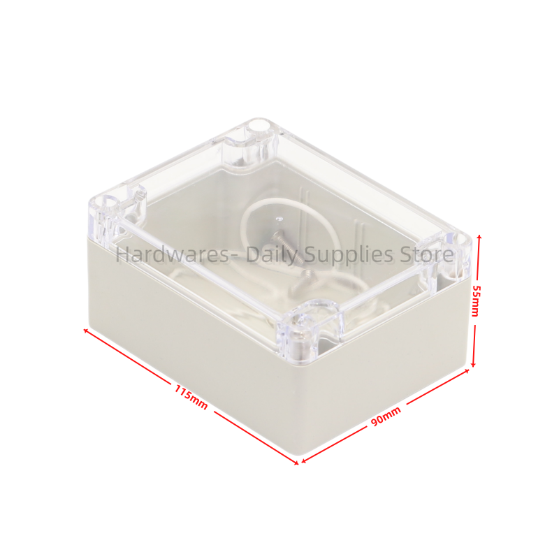 Diy Enclosure For Electronics - 1pc 115x90x55mm Waterproof Plastic Enclosure Case