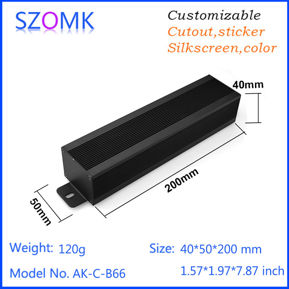 Diy Enclosure For Electronics - 1Piece 40*50*200mm Aluminum Box Enclosure Electronics