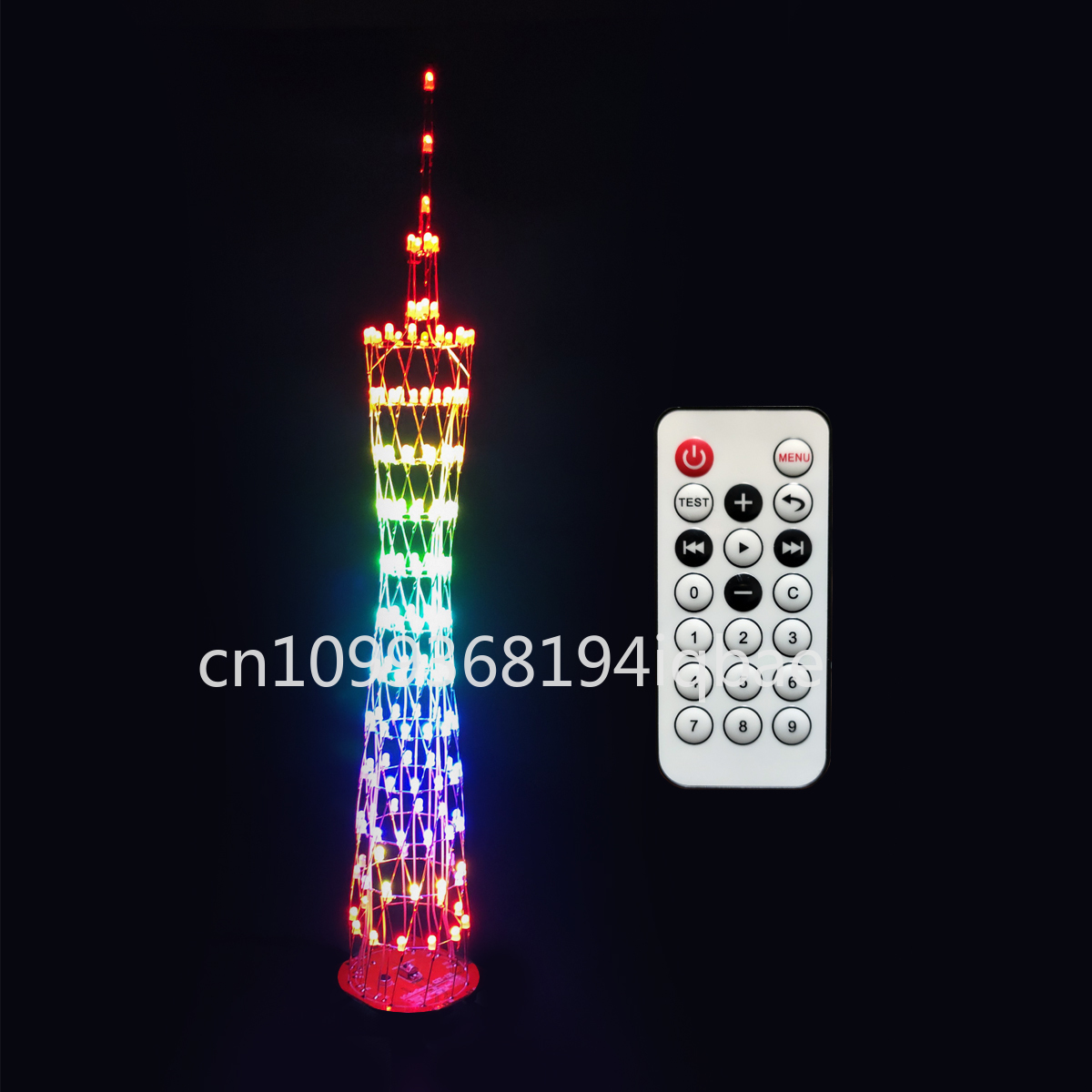 Diy Electronics Course - 12-Layer Canton Tower DIY Kit with