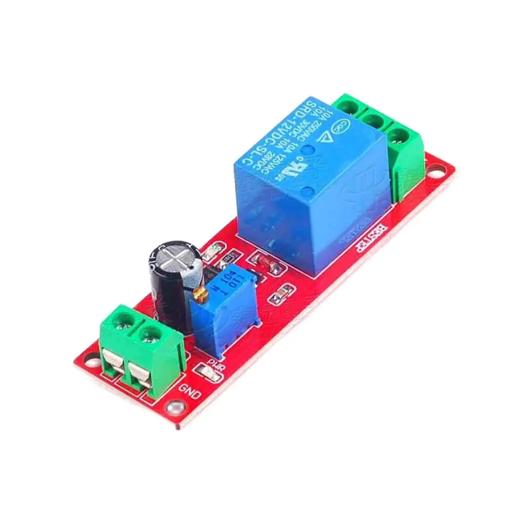 Diy Audio Electronics Projects - NE555 Delay Relay Module Monostable 5V/12V