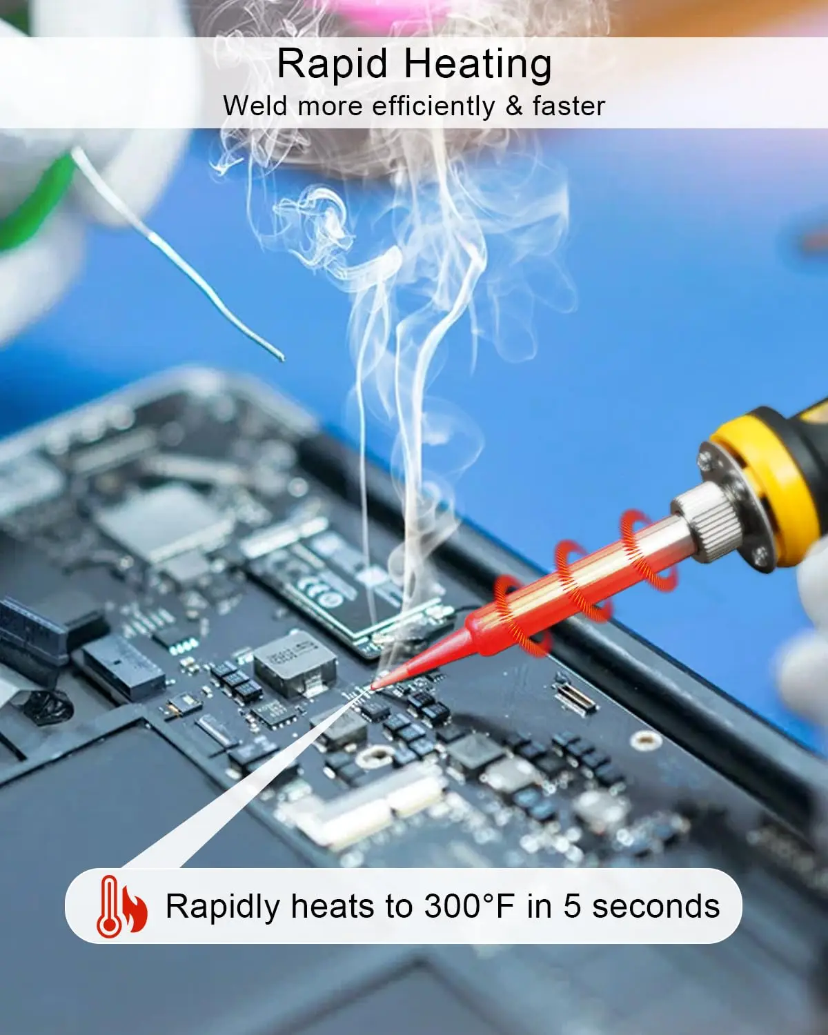 Portable Soldering Iron Kit Co - огляд і ціна Diy Electronics Storage