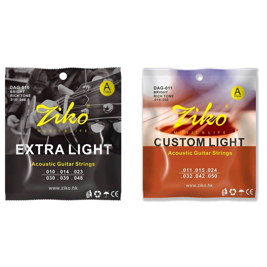 ZIKO Acoustic Guitar String St - огляд і ціна Diy Guitar Electronics