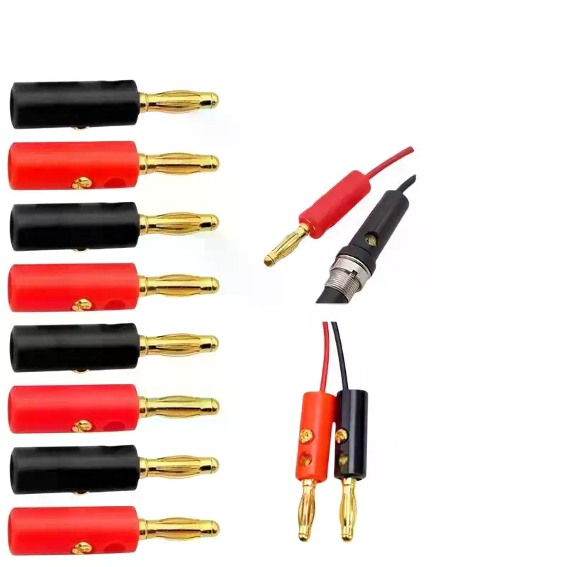 10Pcs 4MM Banana Plug Socket T - огляд і ціна Diy Audio Electronics Projects