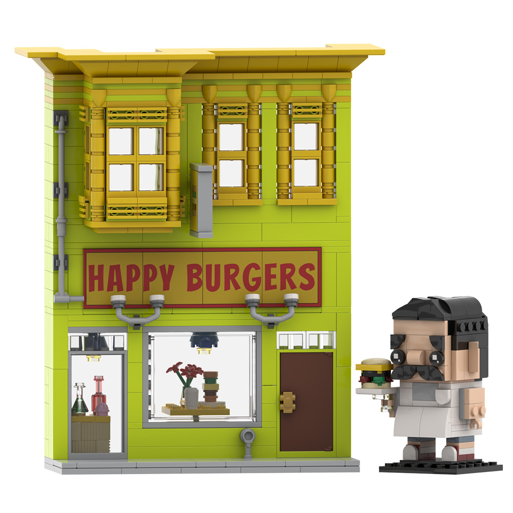 Gobricks MOC Bobs Burgers Buil - огляд і ціна Diy Electronics Shop