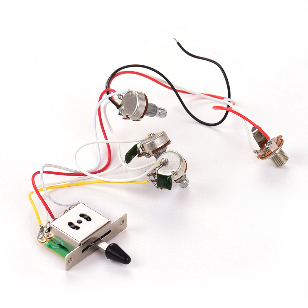 Electric Guitar Wiring Harness - огляд і ціна Diy Guitar Electronics
