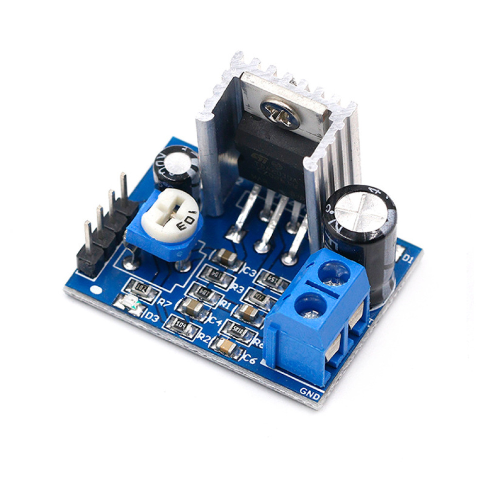 TDA2030A Power Amplifier Board - огляд і ціна Diy Audio Electronics Projects
