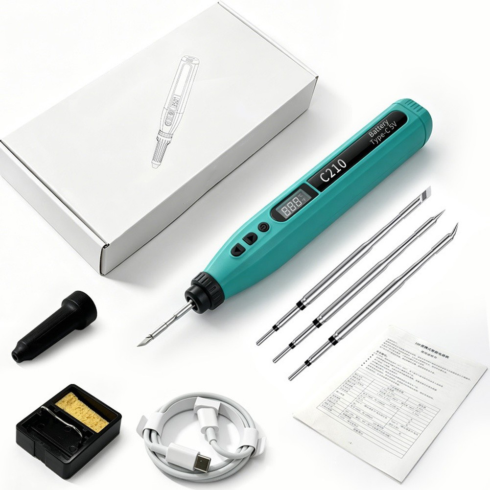 Smart Digital USB Soldering Ir - огляд і ціна Diy Electronics Storage