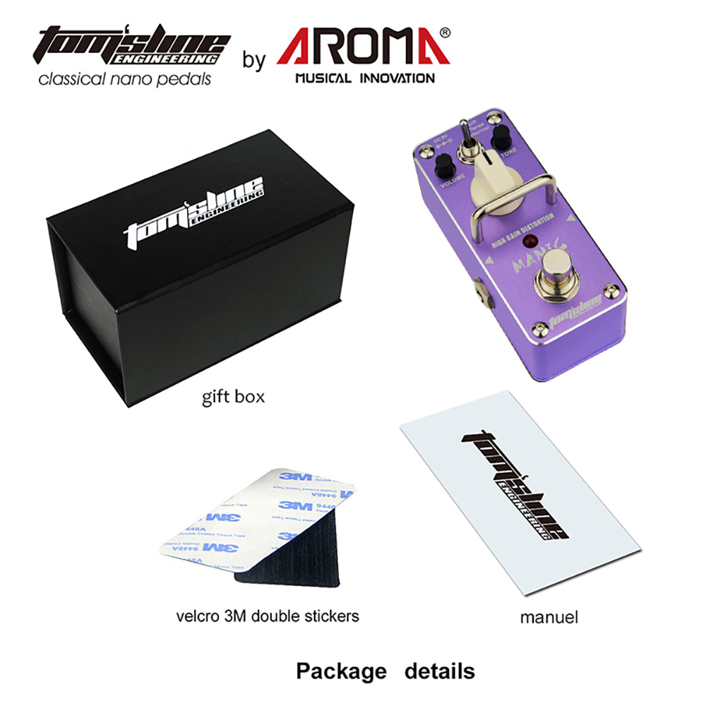 AROMA AMC-3 Guitar MANIC High  - огляд і ціна Diy Guitar Electronics