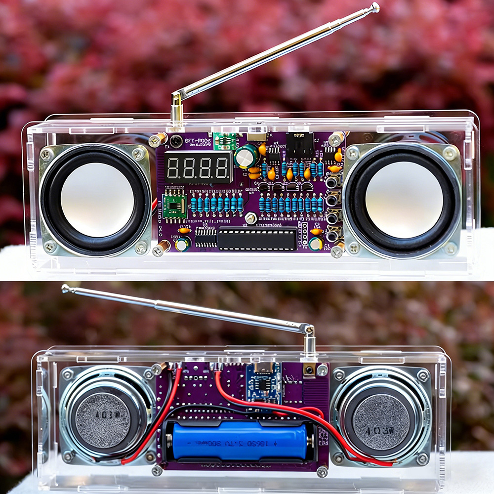 87.5-108MHz Dual-Channel FM Ra - огляд і ціна Diy Audio Electronics Projects