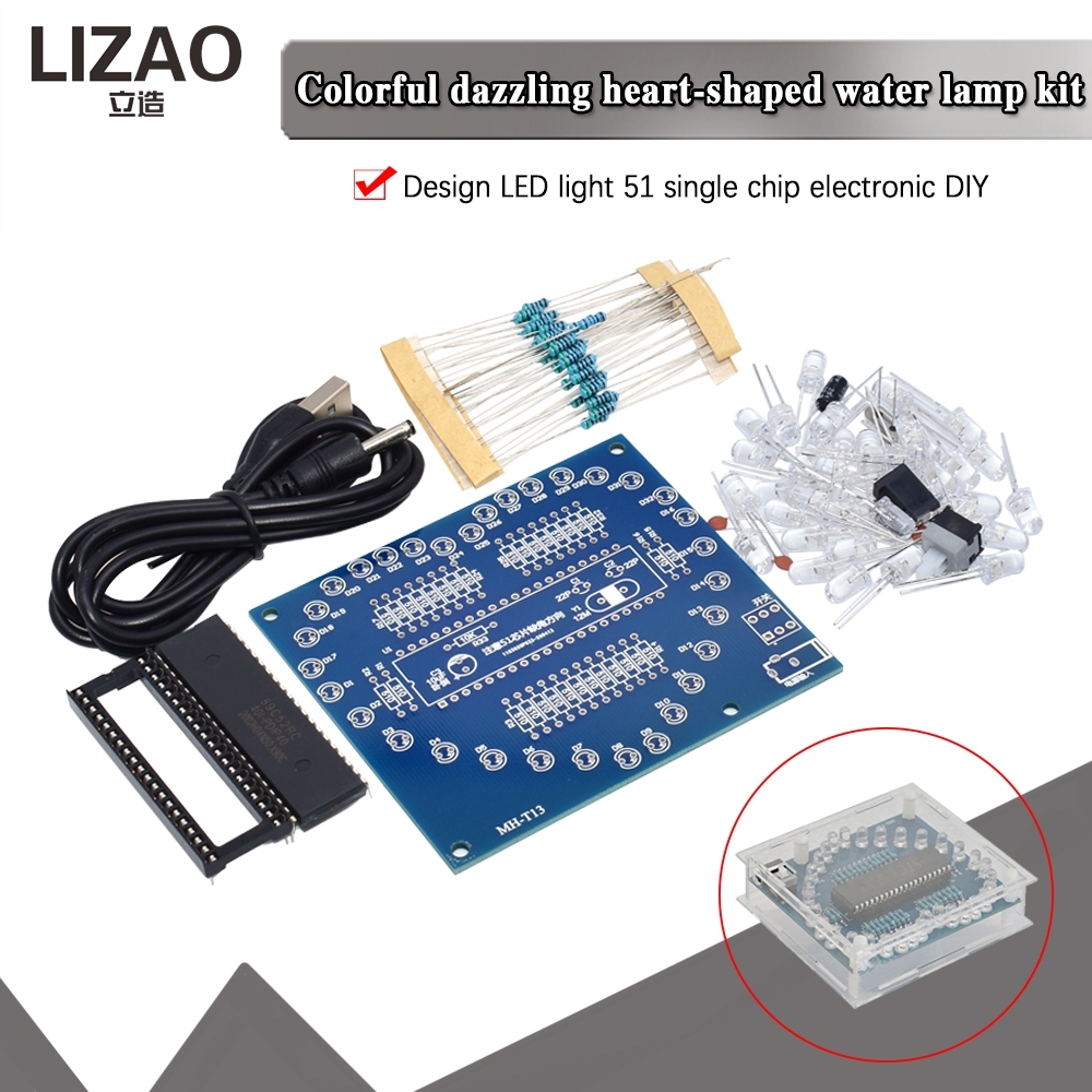 DIY Electronic Kit Heart Shape - огляд і ціна Diy Electronics Course