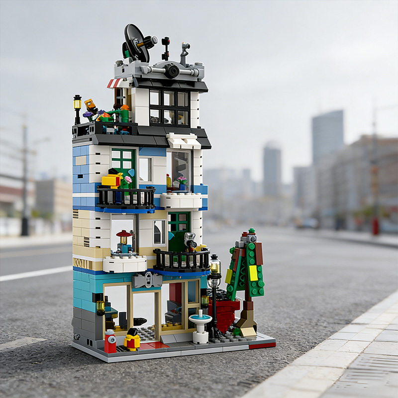 856 PCS Modular Building Apart - огляд і ціна Diy Electronics Shop