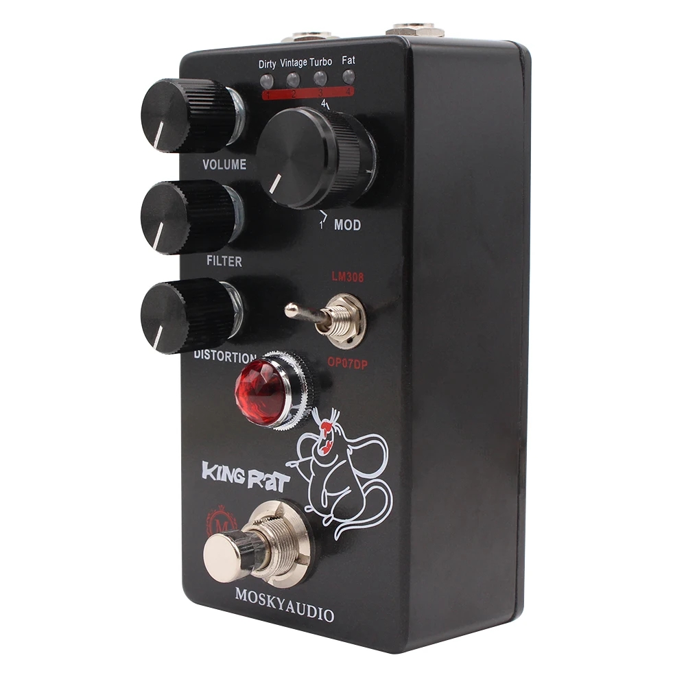 Mosky KING RAT Effects Pedal D - огляд і ціна Diy Guitar Electronics