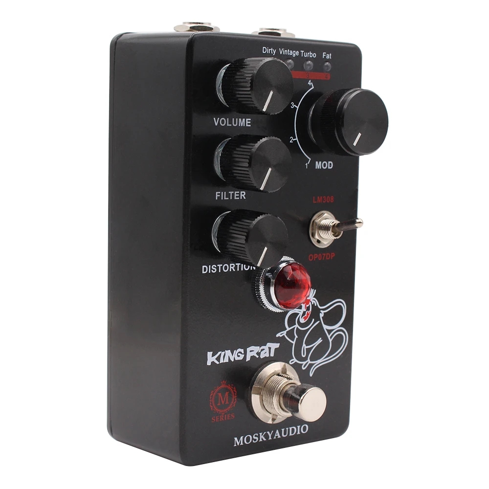 Mosky KING RAT Effects Pedal D - огляд і ціна Diy Guitar Electronics