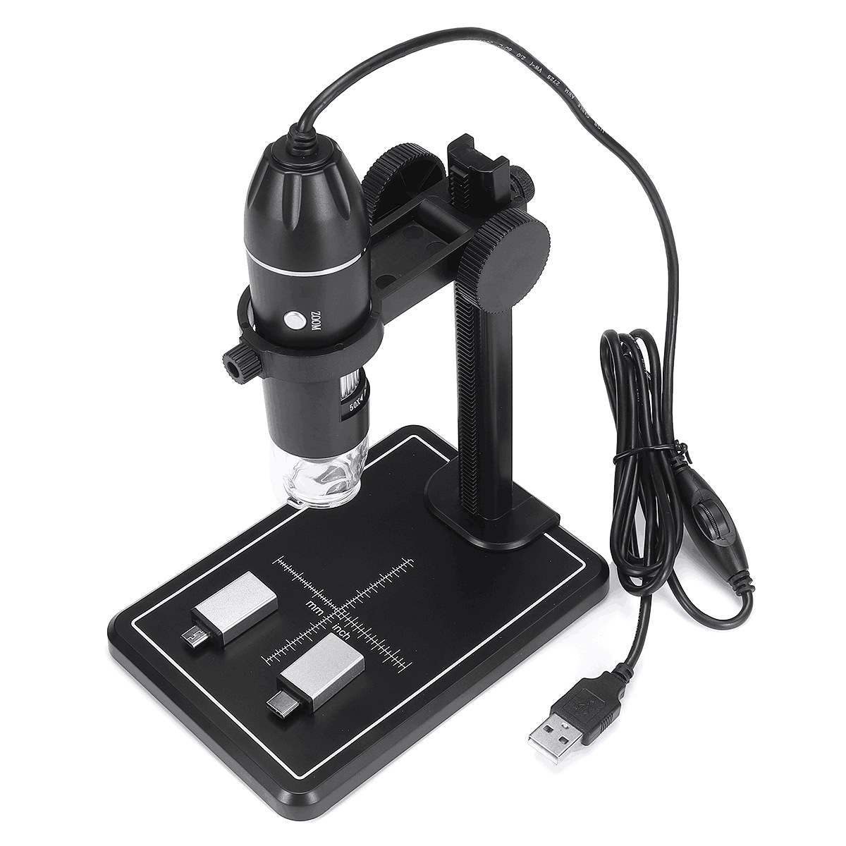 USB Digital Microscope 500X/10 - огляд і ціна Diy Electronics Microscope