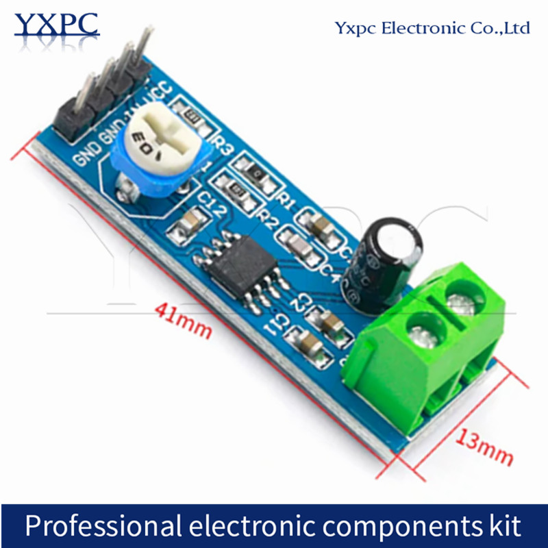 LM386 Audio Amplifier Module 2 - огляд і ціна Diy Audio Electronics Projects