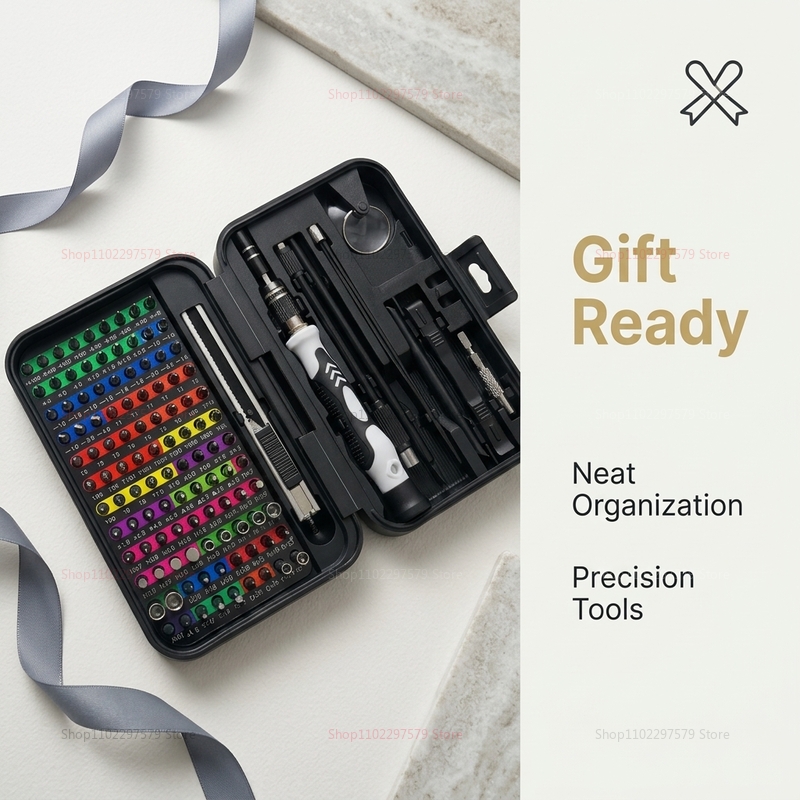 132 in 1 Precision Screwdriver - огляд і ціна Diy Electronics Shop