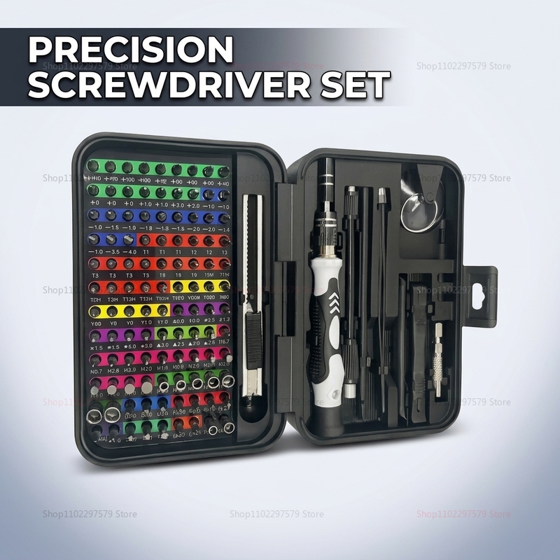 132 in 1 Precision Screwdriver - огляд і ціна Diy Electronics Shop
