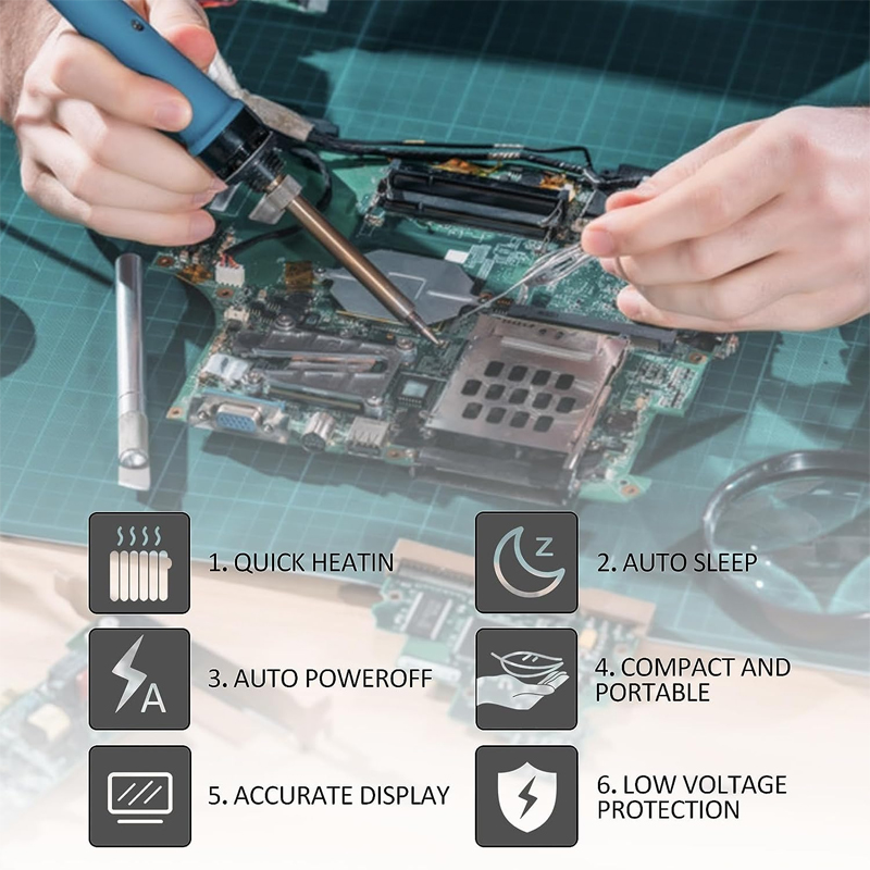 Cordless Soldering Iron Statio - огляд і ціна Diy Electronics Storage