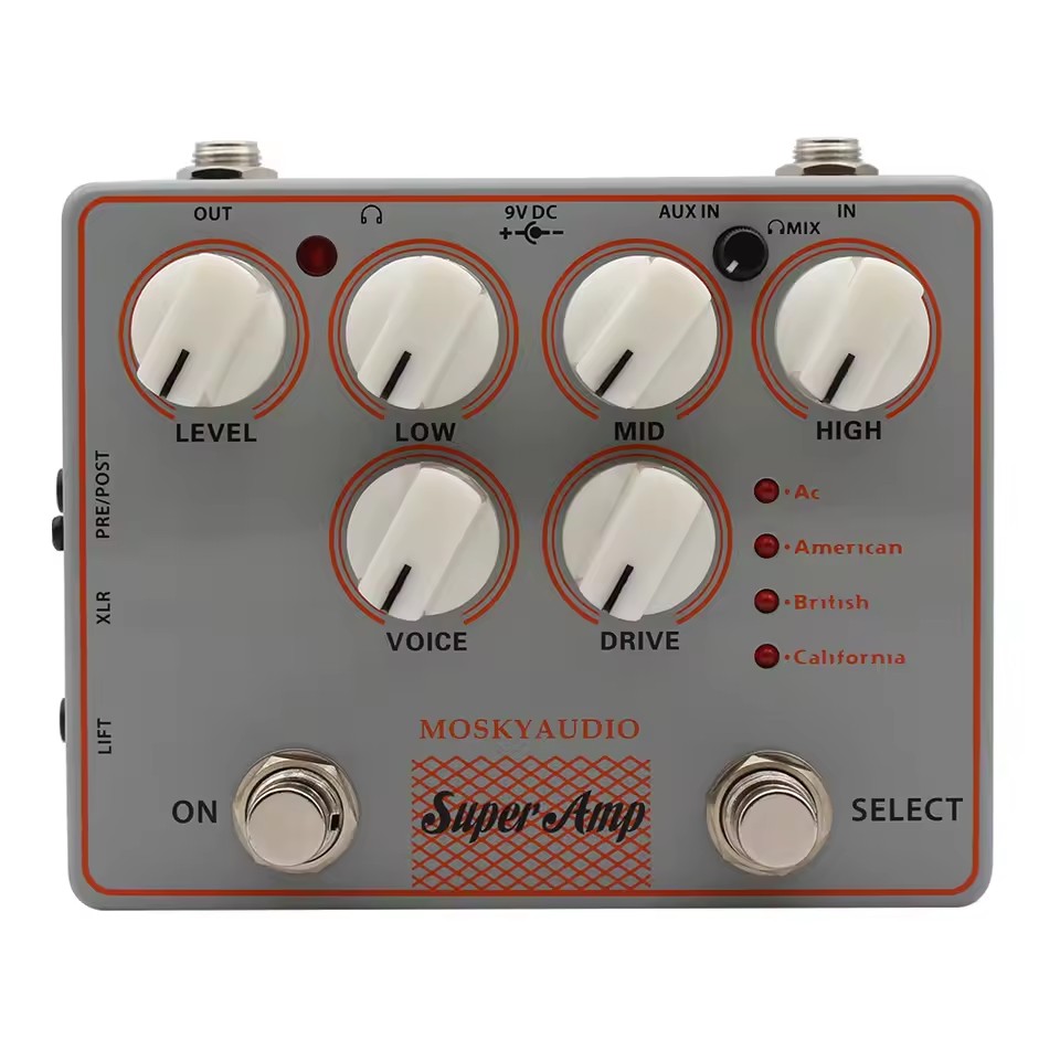 Mosky 4 AMP IN ONE Amplifier B - огляд і ціна Diy Guitar Electronics
