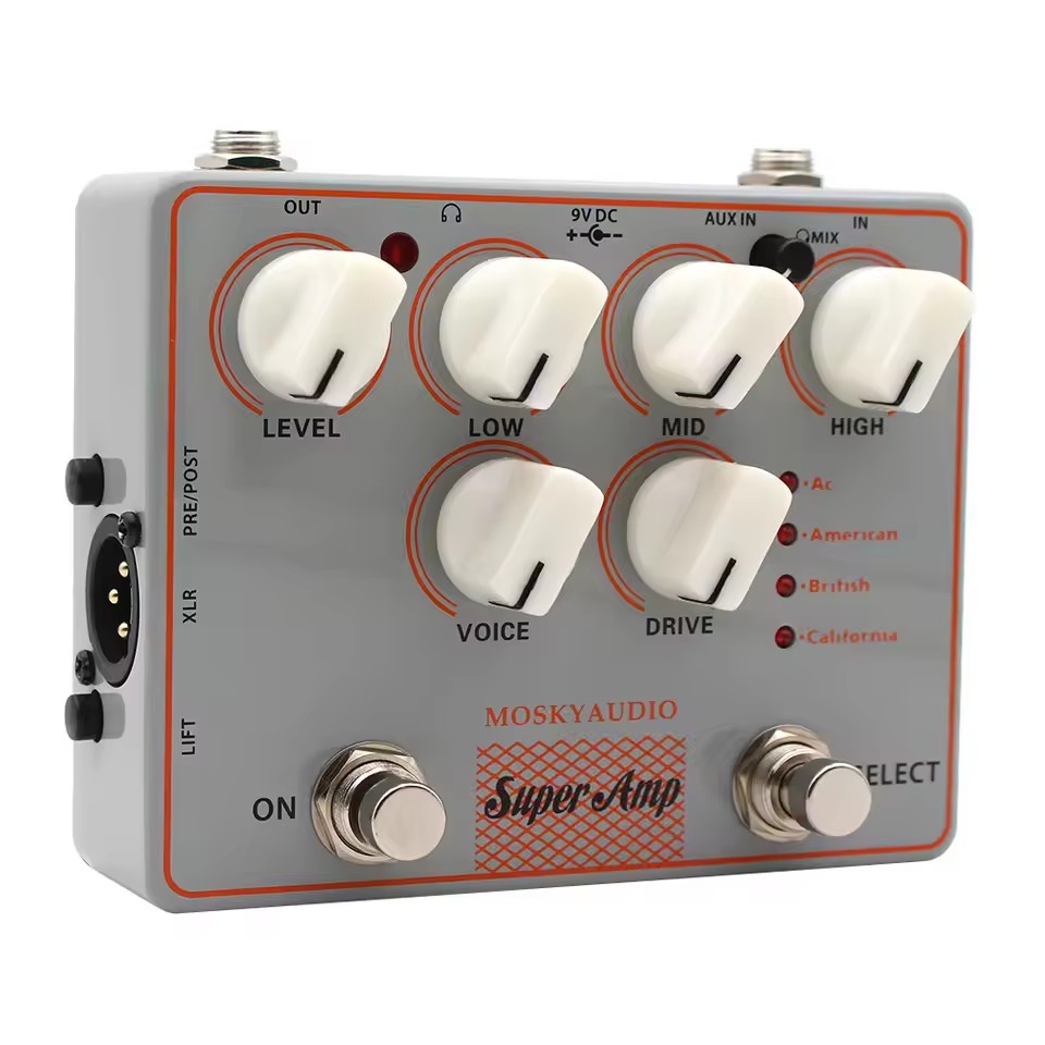 Mosky 4 AMP IN ONE Amplifier B - огляд і ціна Diy Guitar Electronics