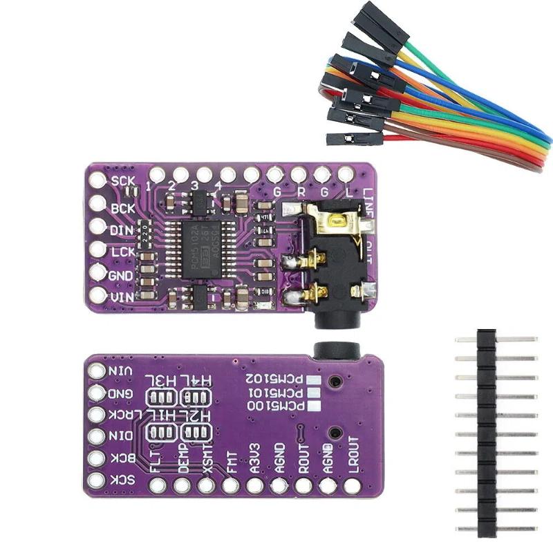 PCM5102 I2S DAC Decoder Board  - огляд і ціна Diy Audio Electronics Projects
