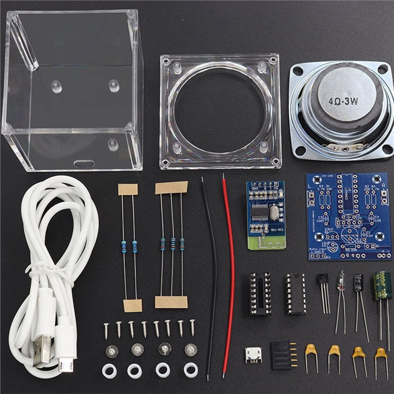 FEDI-DIY Bluetooth Speaker Kit - огляд і ціна Diy Audio Electronics Projects