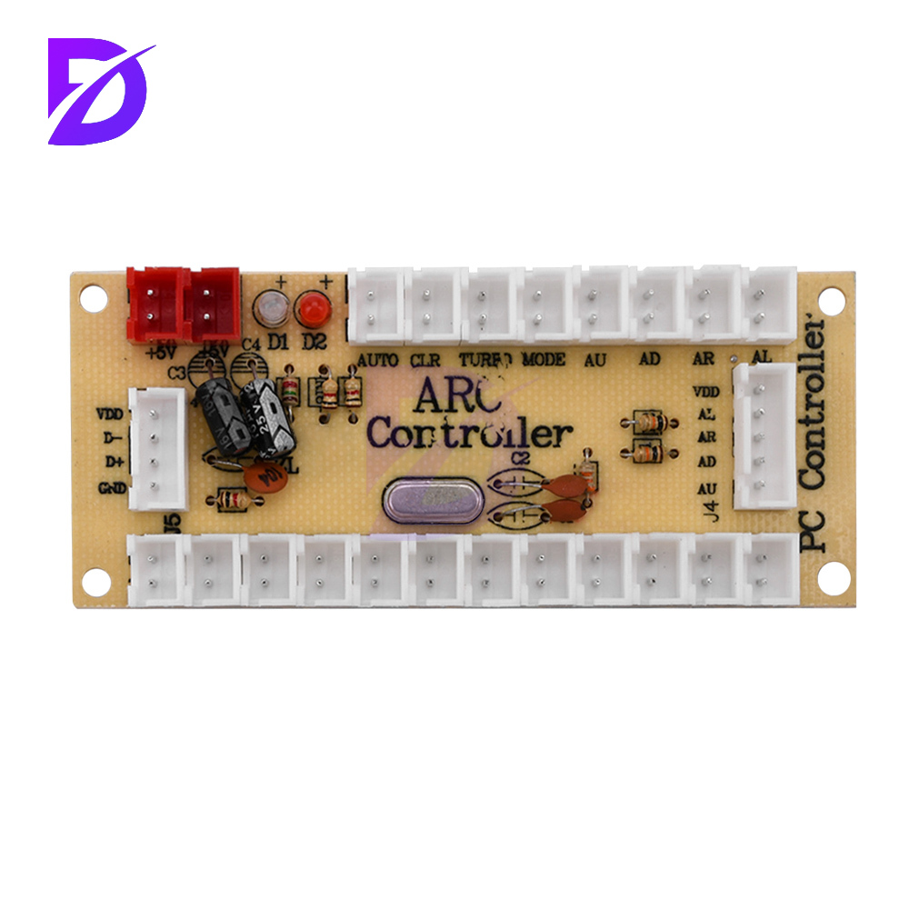 USB Arcade Joystick Chip Circu - огляд і ціна Diy Arcade Electronics Kit