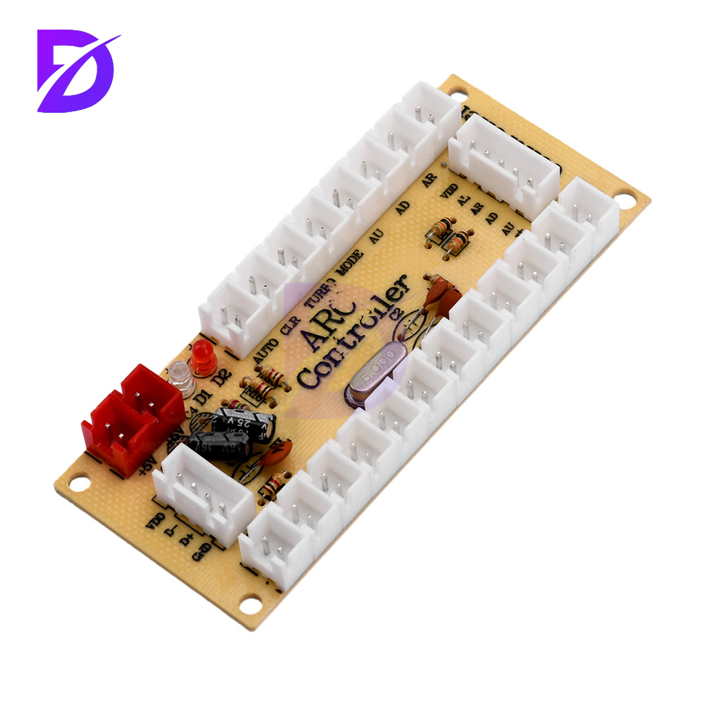 USB Arcade Joystick Chip Circu - огляд і ціна Diy Arcade Electronics Kit