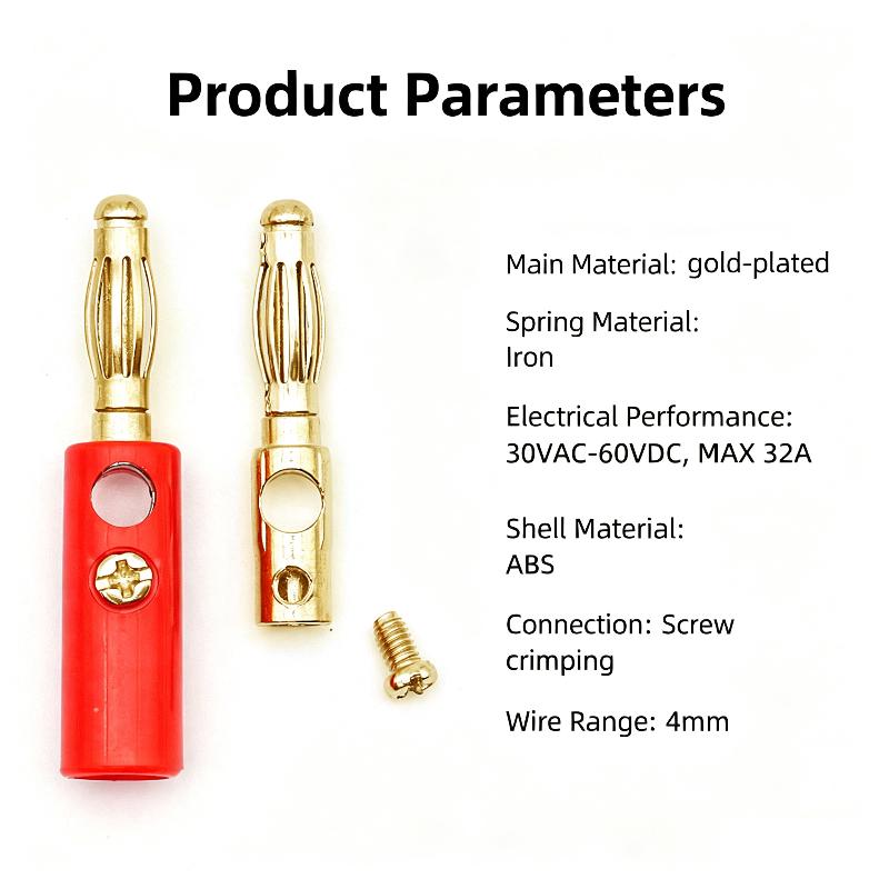 10Pcs 4MM Banana Plug Socket T - огляд і ціна Diy Audio Electronics Projects